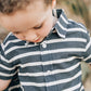 Mebie Baby Linen Button Up Shirt - Stripe
