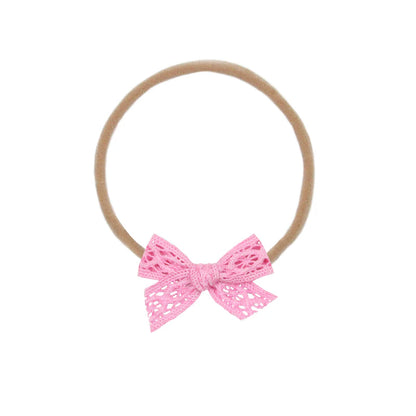 Lou Lou and Company Lace Bow Headband - Mini