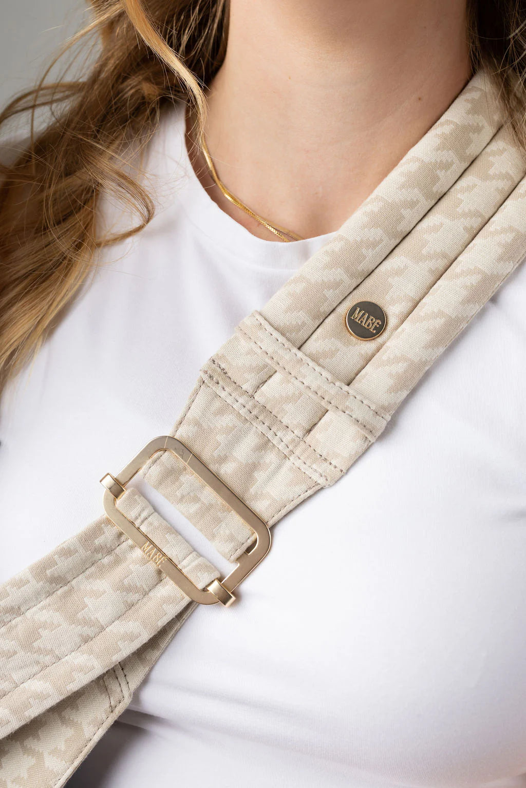 Mabe The Monarch Toddler Sling - Houndstooth