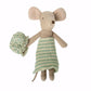 Maileg Big Sister Wellness Mouse - Mint with Gold Tub