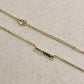 Miel & Gold Mama Necklace 18k Gold Filled