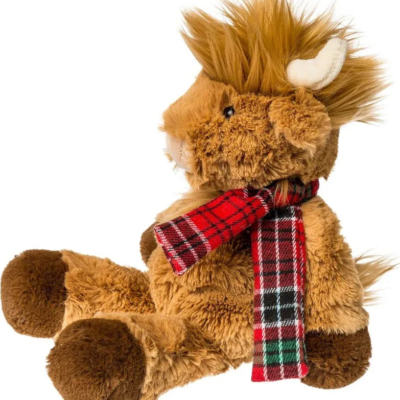 Mary Meyer Marshmallow Junior Nutmeg Highland cow