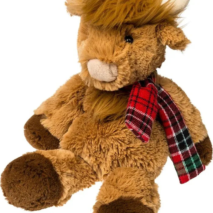 Mary Meyer Marshmallow Junior Nutmeg Highland cow
