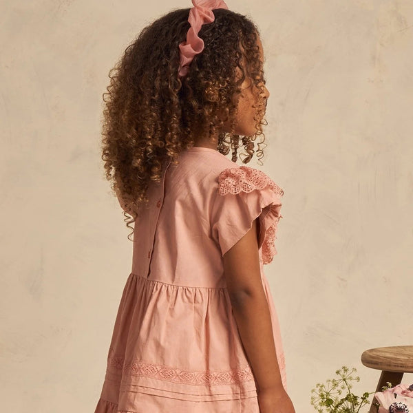Goldie Dress - Lipstick | The Baby Cubby