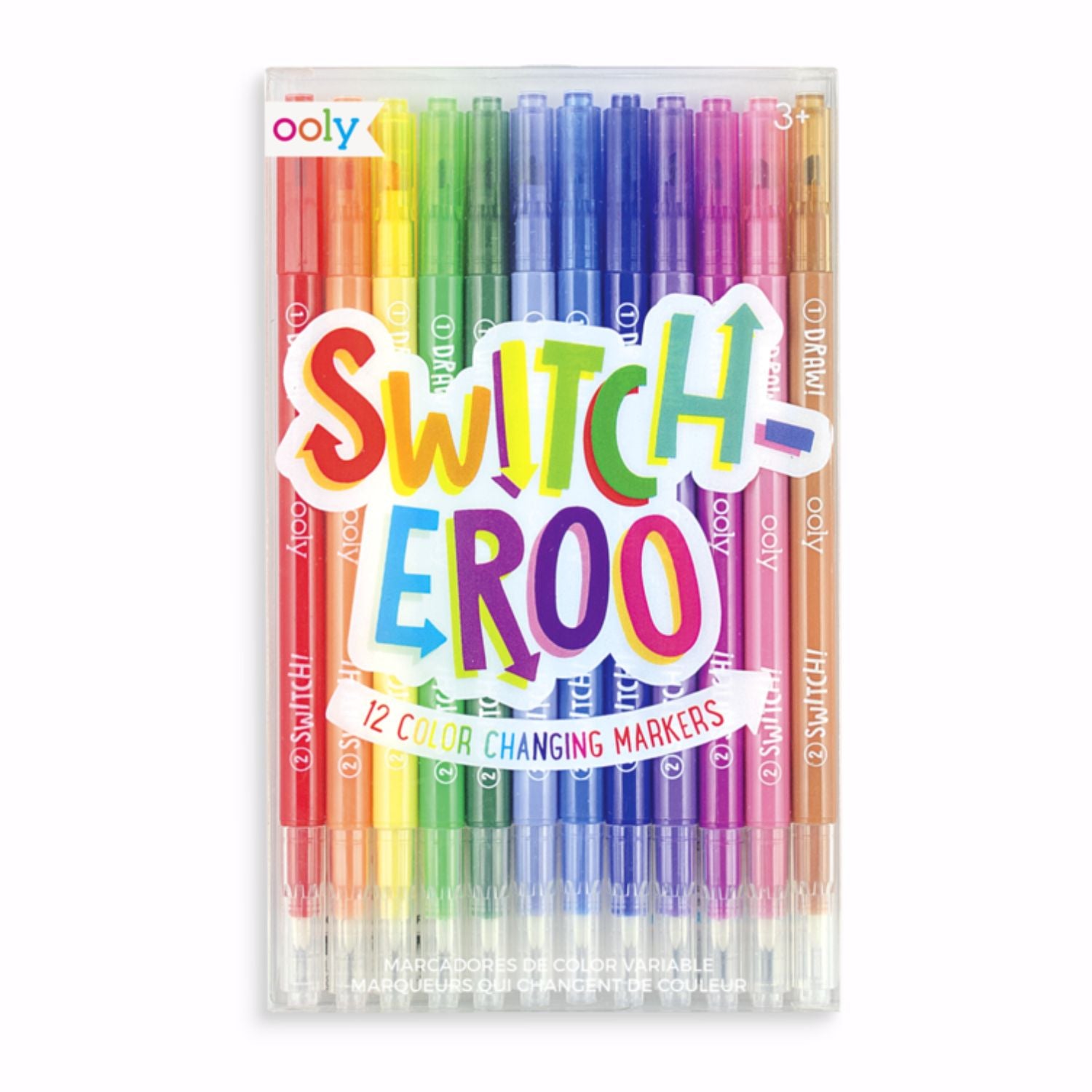 OOLY Switch-Eroo! 2.0 Color-Changing Marker Set 
