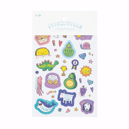 OOLY Stickiville Book