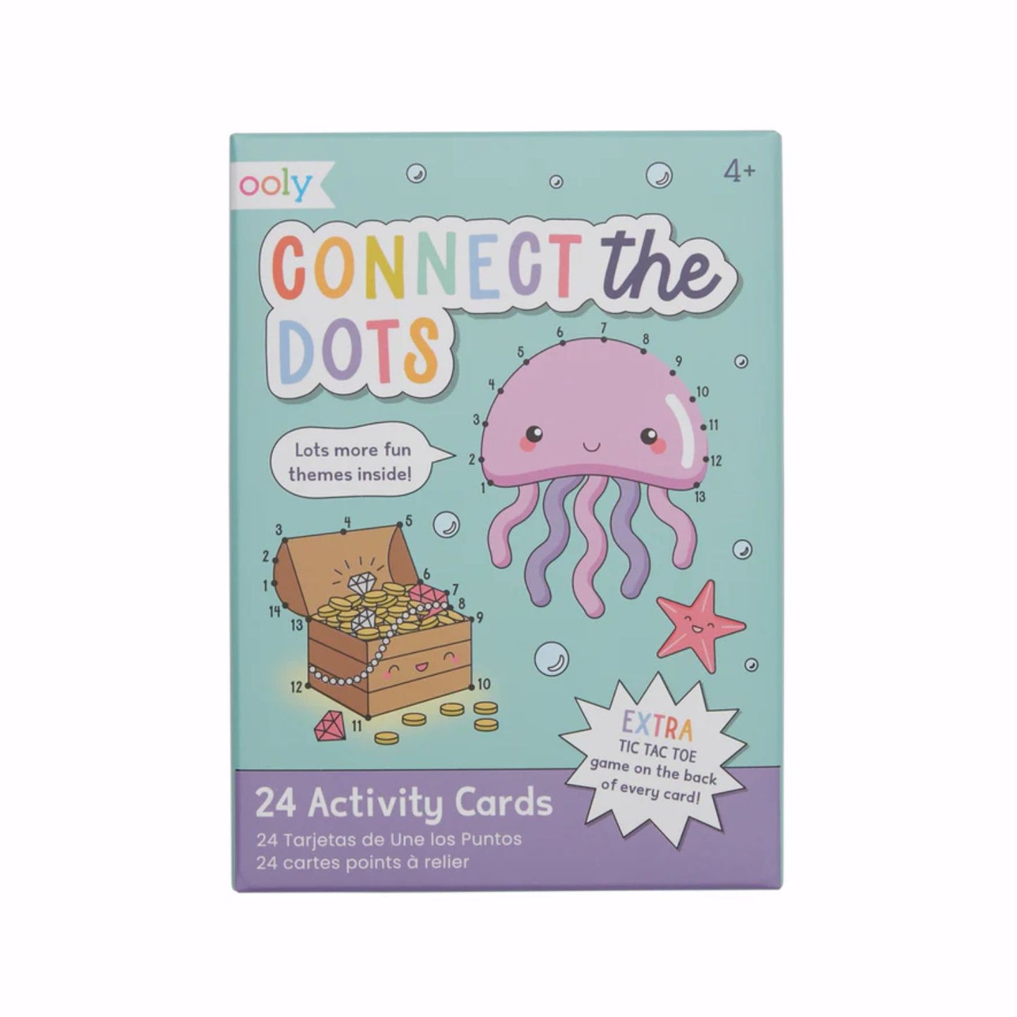 OOLY Paper Games - 24 Activity Cards - Connect the Dots