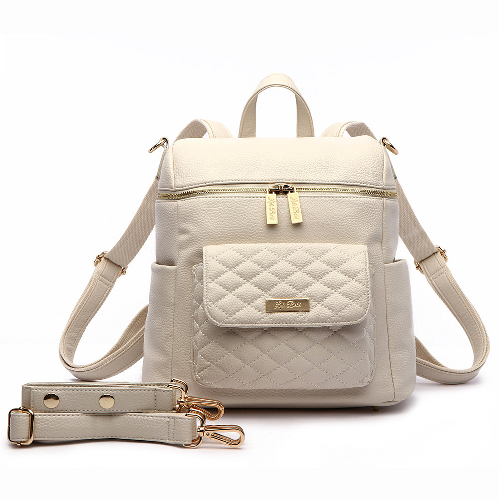 Luli Bebe Petit Diaper Bag Pearl White (IN-STORE VERSION)