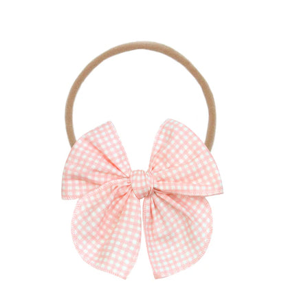 Lou Lou and Company Cloud Muslin Heirloom Bow Headband