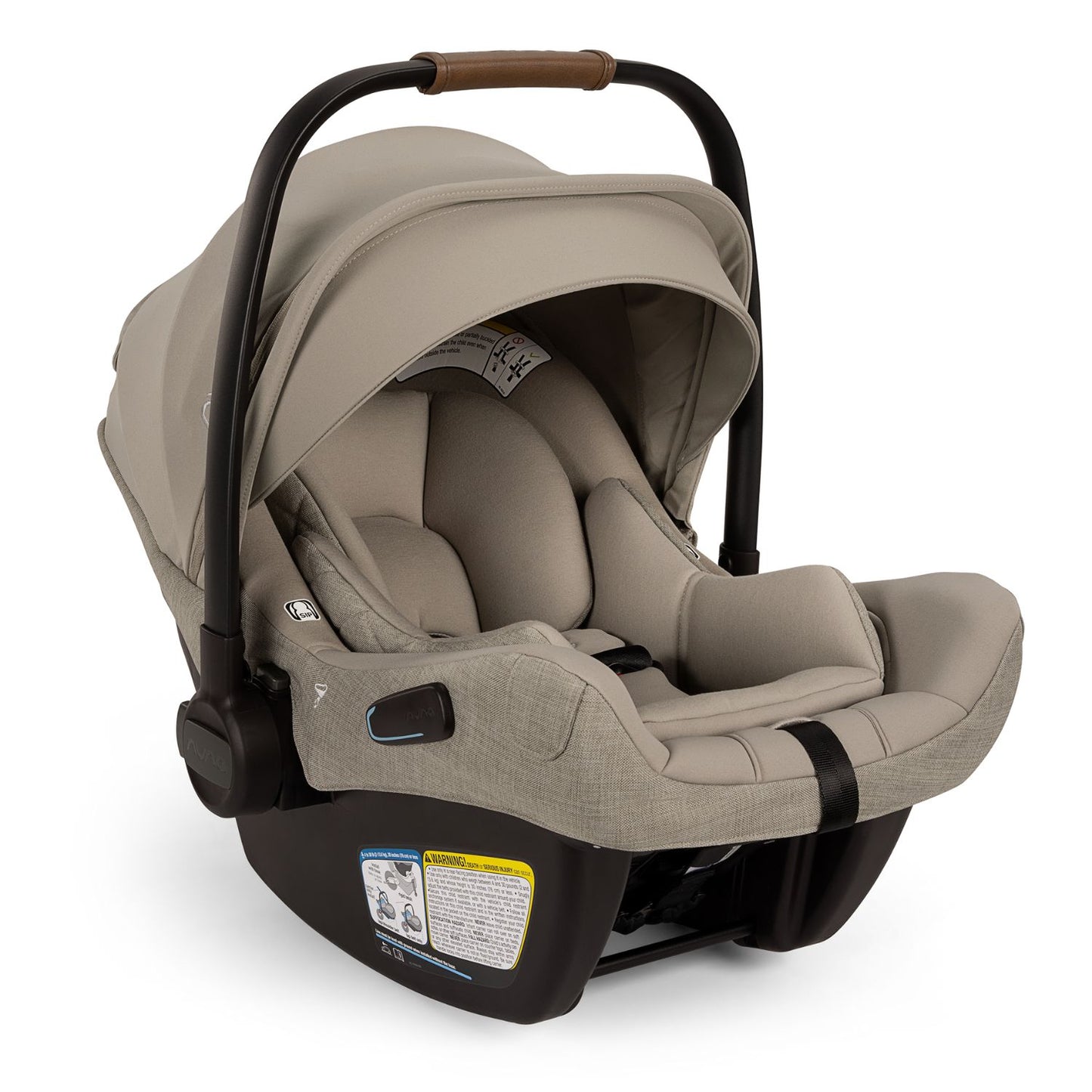 Nuna PIPA Aire RX Infant Car Seat with RELX Base - Hazelwood