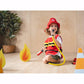Little girl plays with PlanToys Fire Fighter Play Set