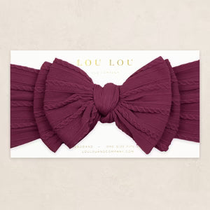 Lou Lou and Company Cable Knit Headband