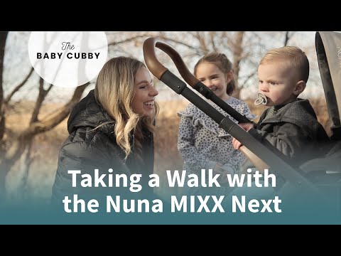 Taking a walk with the Nuna MIXX Next Stroller