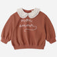 Quincy Mae Collared Sweatshirt - Mon Amour
