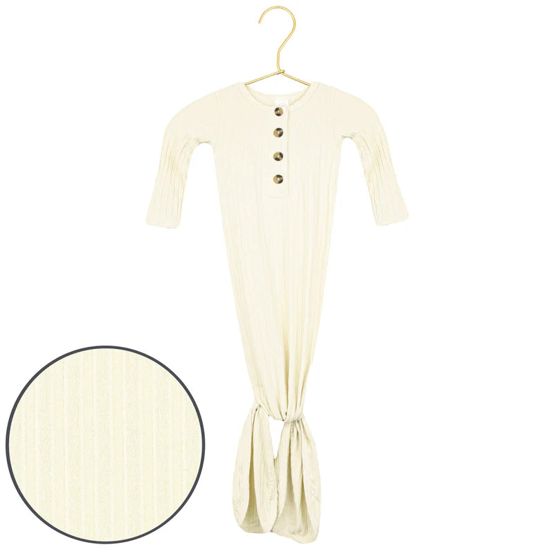 Lou Lou and Company Ribbed Knotted Gown