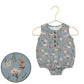 Lou Lou and Company Bubble Romper - Scarlet
