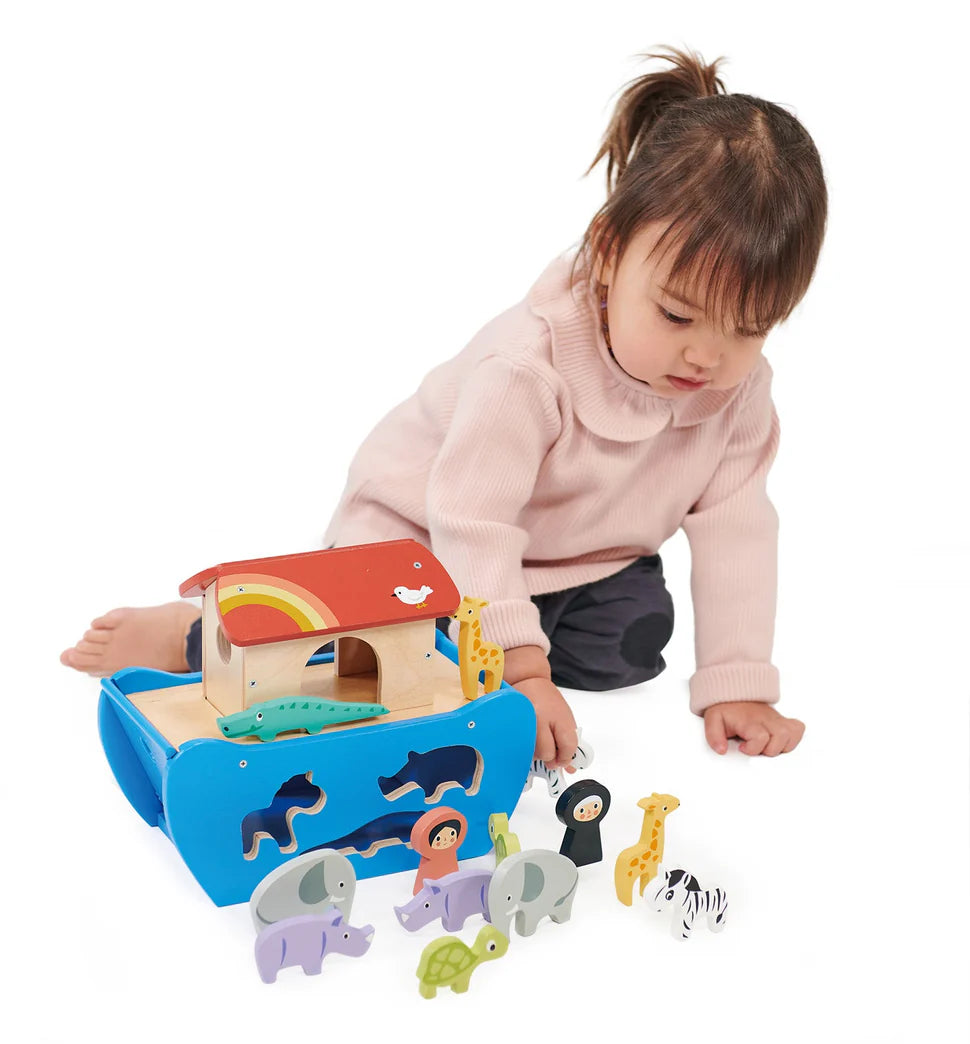 Mentari Toys Shape Sorting Animal Ark