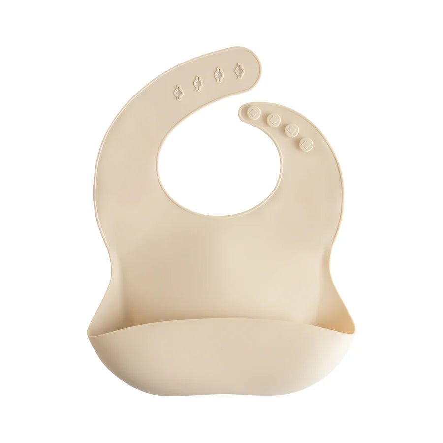 Mushie Silicone Baby Bib