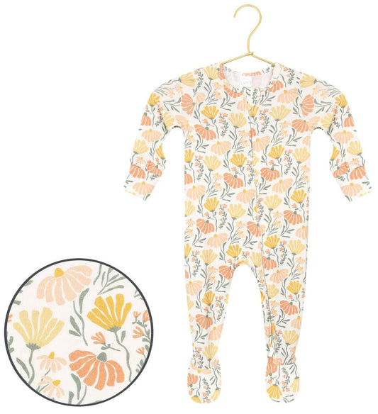 Lou Lou and Company Zipper Footie - Phoebe