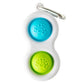 Fat Brain Toys Simpl Dimpl Clip - Blue / Green