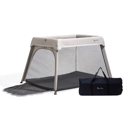 Silver Cross Sleep and Go Travel Crib - Stone