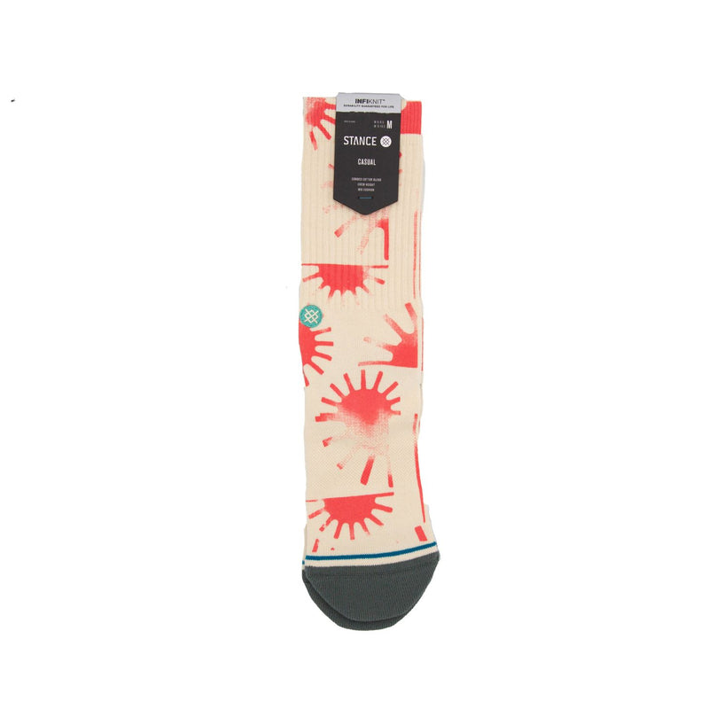Stance Adult Crew Socks - Raydiant - Coral