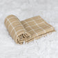 Brixton Phoenix Muslin Swaddle - Nutmeg Plaid