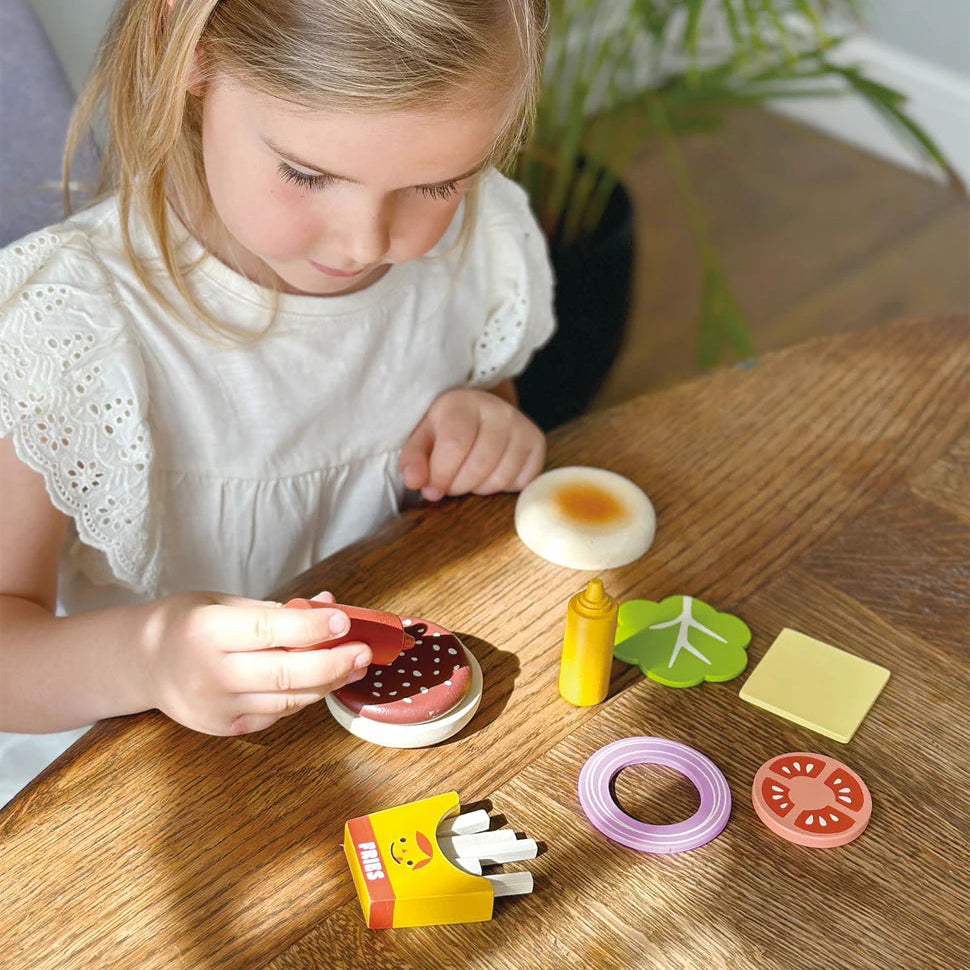 Mentari Toys Take-Out Burger Set