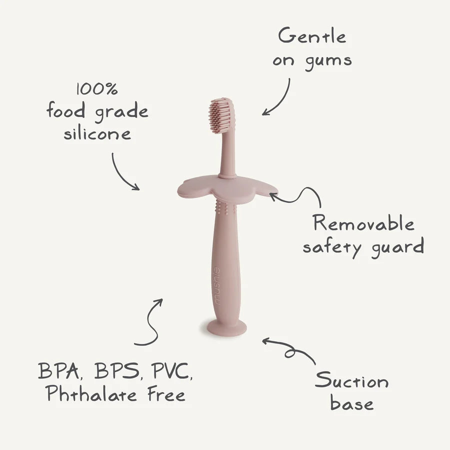 Mushie Flower Training Toothbrush