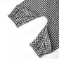 Rylee and Cru Long Sleeve Woven Jumpsuit - Black Gingham