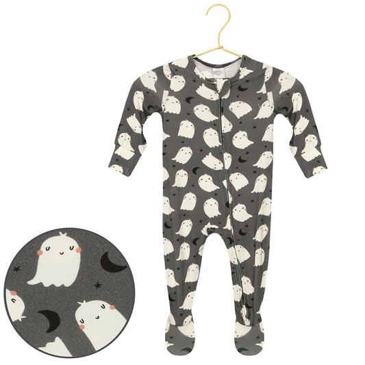Lou Lou and Company Happy Ghost Zipper Footies