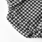 Rylee and Cru Colette Romper - Black Gingham