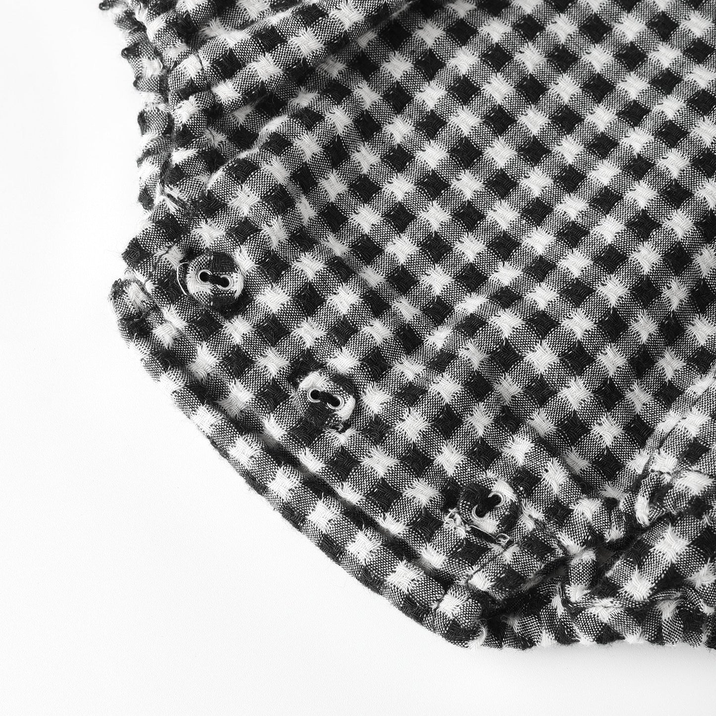 Rylee and Cru Colette Romper - Black Gingham