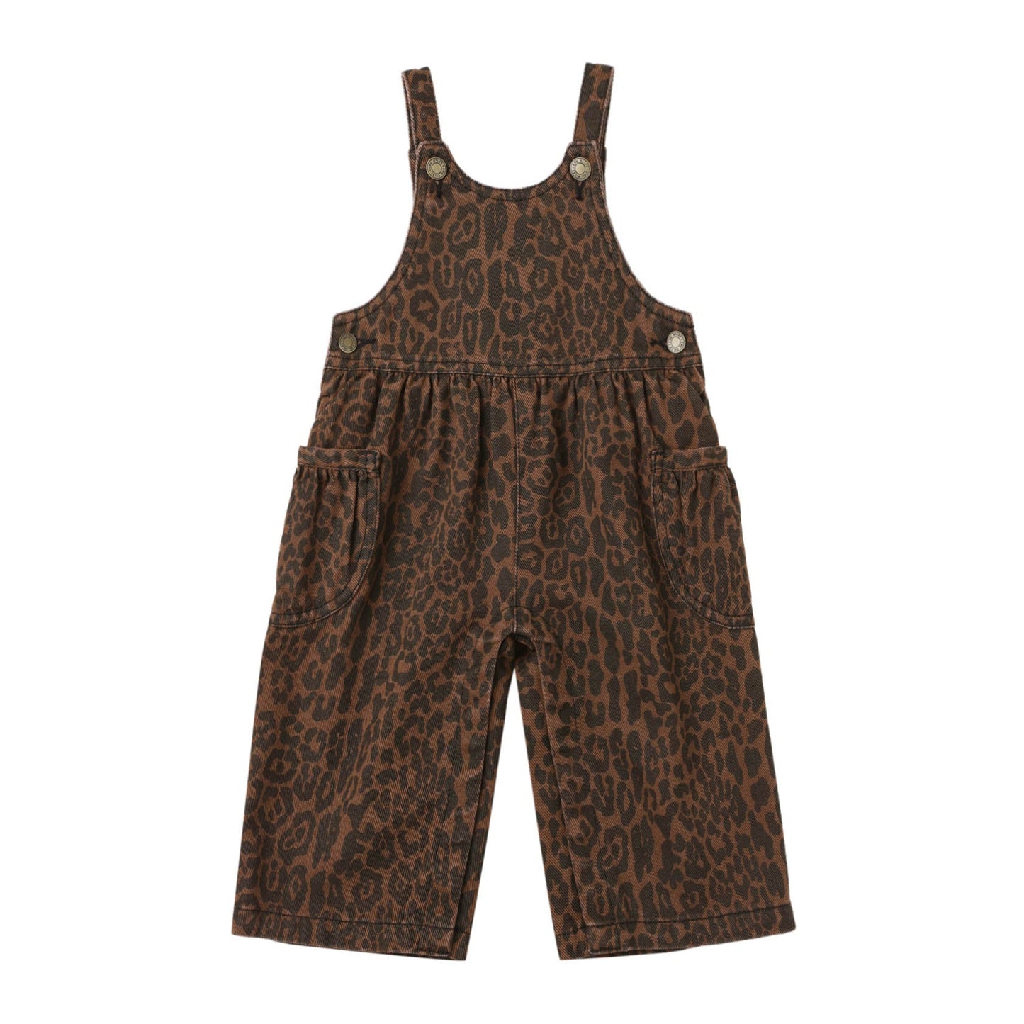 Rylee and Cru Wide Leg Overall - Leopard