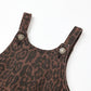 Rylee and Cru Wide Leg Overall - Leopard