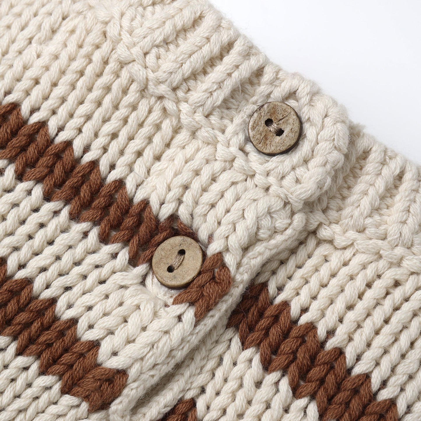 Quincy Mae Rex Sweater - Cedar Stripe