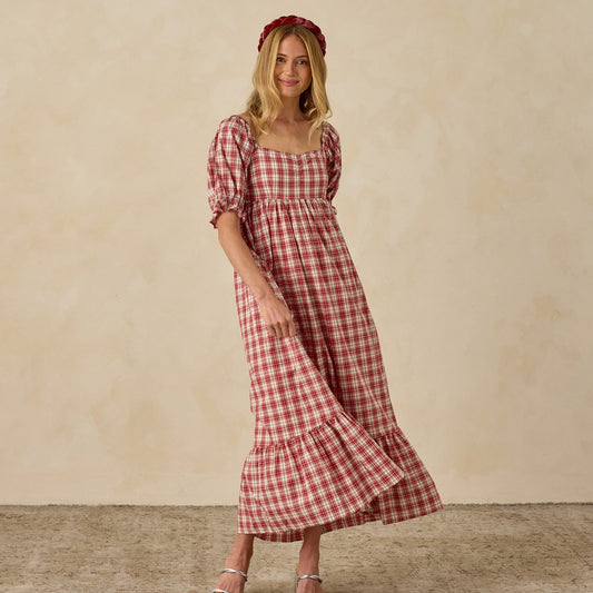 Noralee Chloe Dress - Holiday Tartan