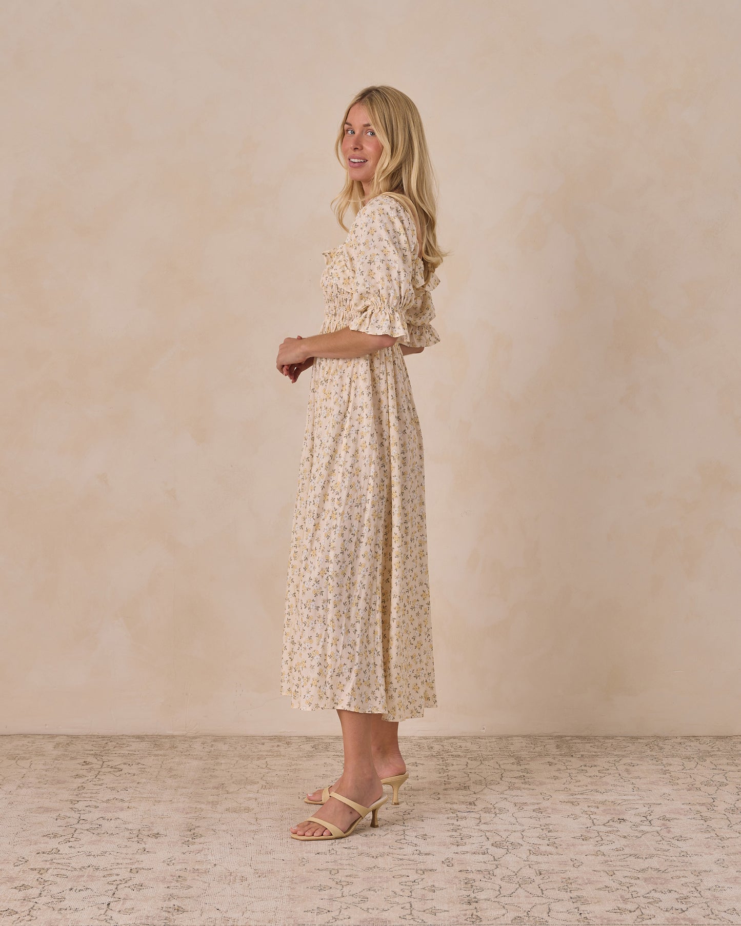 Noralee Women's Birdie Dress - Lemon Meadow