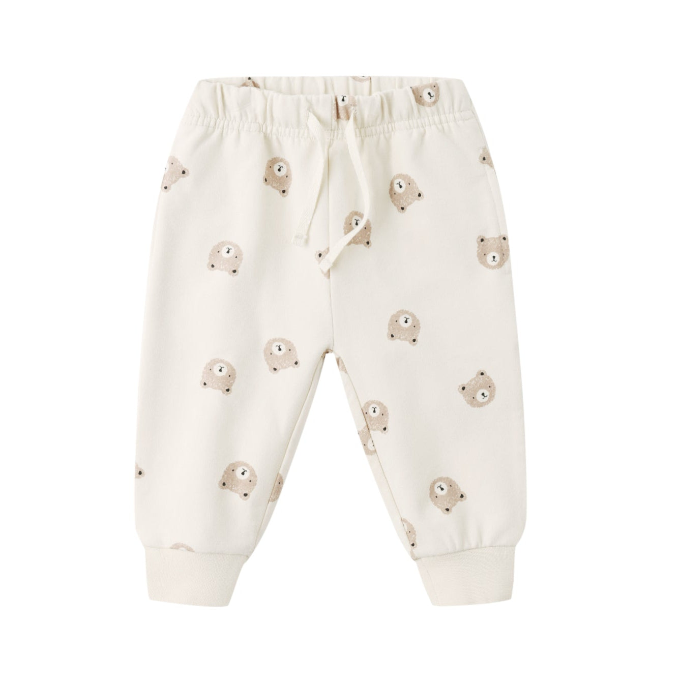 Quincy Mae Relaxed Sweatpant - Brown Bear