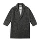 Rylee and Cru Longline Coat - Micro Check