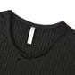 Rylee and Cru Ribbed Long Sleeve - Black
