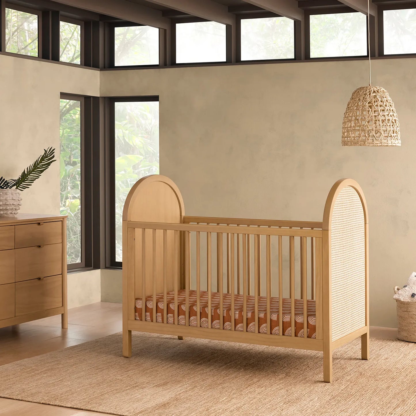 Bondi Cane 3-in-1 Convertible Crib with Toddler Bed Kit - BLET
