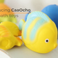 CaaOcho Natural Rubber Bath Toy