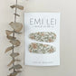 Emi Lei Fabric Hair Clip Snap Barrettes (2)