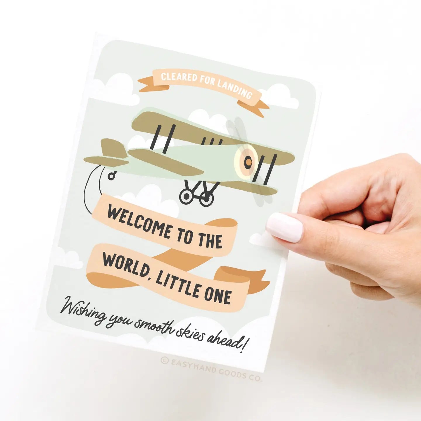 Easyhand Goods Welcome to the World Little One Greeting Card