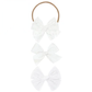 Lou Lou and Company Bow 3 Pack: White Headbands