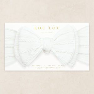 Lou Lou and Company Cable Knit Headband
