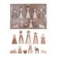 Creative Co-op Resin Nativity Set – 11 Pieces – Wood Finish
