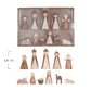 Creative Co-op Resin Nativity Set – 11 Pieces – Wood Finish