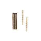Creative Co-op Unscented Taper Candles - Set of 2 - 10"